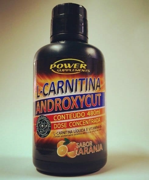 L-Carnitina Androxycut Sabor Laranja - Power Supplements