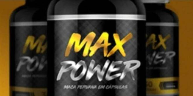 Max Power com maca peruana